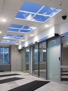 Dekorativní LED panel ORTUS - motiv nebe - sada 4 panelů