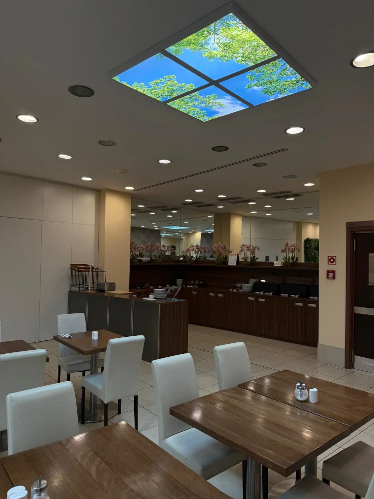 Dekorativní LED svítidlo - LED panel ORTUS- motiv stromy - sada 4 panelů