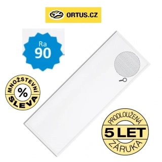 LED panel ZEUS 120x30cm 45W 4800lm 4000K UGR < 19 Ra >90 záruční doba 5 let! - minimální odběr 5 ks