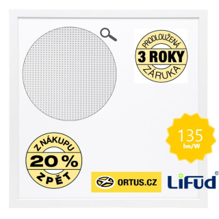 LED panel 60x60 MAXX 48W 4000K - velmi vysoká svítivost 6480lm
