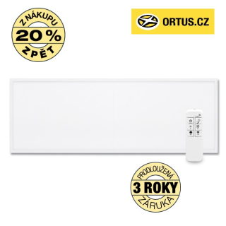 LED panel  ECOLITE ZEUS 120X30cm 40W 4200lm  LED-GPL44/B-40/BI/CCT stmívatelný   