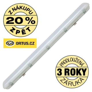 Prachotěsné průmyslové LED svítidlo ECOLITE Libra 150cm 60W 5100lm IP65 4100K TL3903A-LED60W