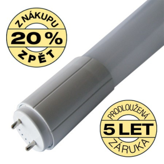 LED zářivka 60cm 9W 4000K 1350lm, záruka 5 let!