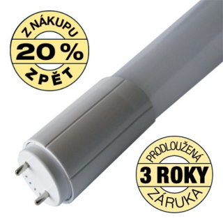 LED zářivka 120cm 18W denní bílá  4000K 2430lm, záruka 3 roky! - CENOVĚ VÝHODNÉ BALENÍ - 25 ks 