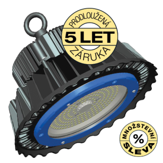 LED průmyslové svítidlo ECOLITE HB03-200W 27000lm - minimální odběr 3 ks